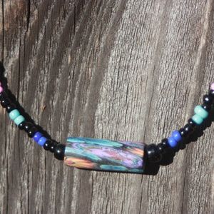 Beaded choker necklace (item#5)
